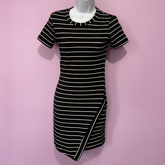 Seductions Small Asymmetric Dress - Picture 1 of 3